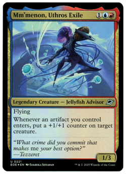 Mm'menon, Uthros Exile (Foil) - 0221 - Edge of Eternities - MTG - NM Ships Now - Image 1