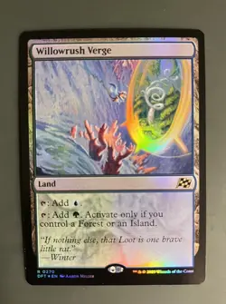 [1x] Willowrush Verge - Foil, Aetherdrift MTG Magic - Image 1