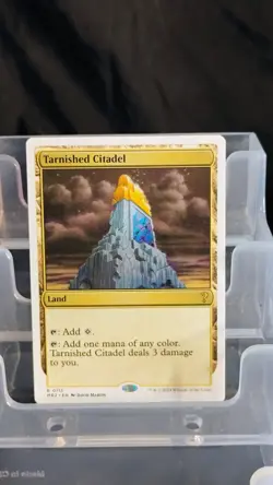 Magic: The Gathering Tarnished Citadel Rare Land Regular Mystery Booster 2 Engl… - Image 1
