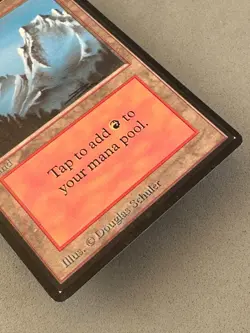 Mountain MTG Beta 298 (B)—Lightly Played Excellent+—Vintage Magic: the Gathering - Image 4