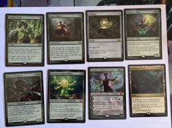 MTG- Commander Collection: Green - Worldy Tutor Sylvan Library - Complete - Open - Image 1