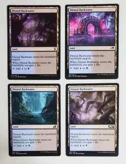 X 4 Dismal Backwater NM Various Sets MTG Magic The Gathering - Image 1