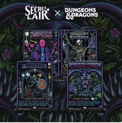 Black Lights & Dark Dungeons - NON-FOIL - Secret Lair x D&D MTG Magic - PRESALE - Image 1