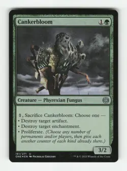 Cankerbloom U Phyrexia: All Will Be One 161 LP Foil MTG - Image 1