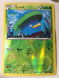 Lotad 10/160 XY Primal Clash Reverse Pokemon Holo Foil Nice! - Image 1