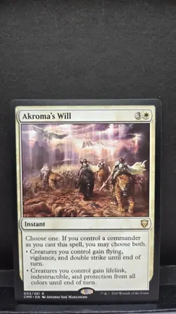 Akroma's Will #3, CMR, NM, Regular - Image 1