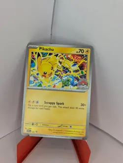 Pikachu Promo 2025 World Championships SVP EN 225 Pokemon Card Worlds - Image 1
