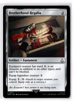 Brotherhood Regalia 71 Universes Beyond: Assassin's Creed Normal NM - Image 1