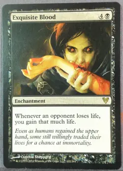 Exquisite Blood Avacyn Restored Regular 102/244 NEAR MINT - Image 1