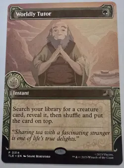 Worldly Tutor (Showcase) Avatar: The Last Airbender: Eternal-Legal Regular - Image 1