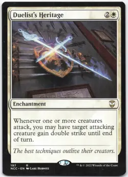 Duelist's Heritage Normal R Commander: Streets of New Capenna 197 NM - Image 1