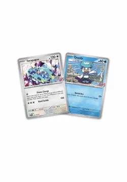 SEALED Terapagos 161/191 & Quaxly 050/191 Pokemon Center Promo Stamped exclusive - Image 3