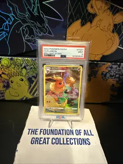 2022 Pokemon SWSH TG01 FA/Flareon Brilliant Stars PSA MINT 9 - Image 1