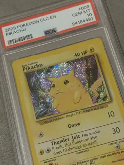 PSA 10 GEM MINT BASIC Pikachu Holo CLC 008/034 Pokemon TCG Classic Collection - Image 3