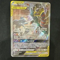 Pokemon Garchomp & Giratina GX TAG TEAM SM193 Promo Holo 270 HP - Image 1