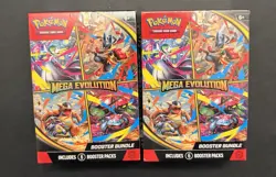 Pokemon Mega Evolution Booster Bundle - Lot of 2 - Image 1