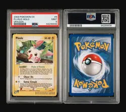 PSA 9 MINT Pokemon PLUSLE Holo Rare 2003 ex Dragon 8/97 - Image 3