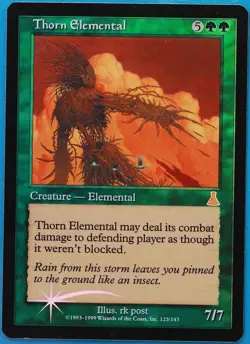Thorn Elemental FOIL Urza's Destiny PLD Green Rare CARD (464955) ABUGames - Image 1