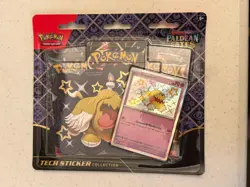 Pokemon Scarlet & Violet Paldean Fates 3 Pack Blister Greavard Promo New! - Image 3