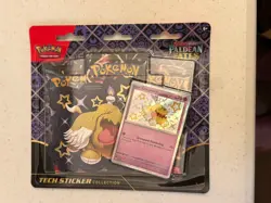 Pokemon Scarlet & Violet Paldean Fates 3 Pack Blister Greavard Promo New! - Image 5