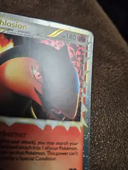 Typhlosion 110/123 HeartGold SoulSilver Ultra Rare Pokemon Card TCG Near Mint NM - Image 3