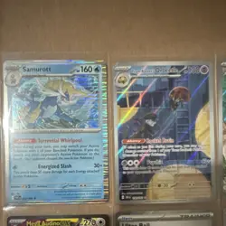 Pokemon Samurott Orbeetle Meowth Mega Audino EX Ultra Ball Holo Card Lot EX - Image 2