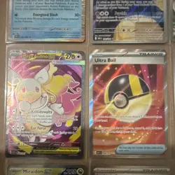 Pokemon Samurott Orbeetle Meowth Mega Audino EX Ultra Ball Holo Card Lot EX - Image 3