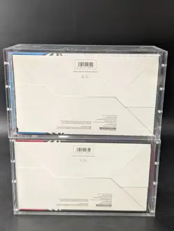 2x Pokemon SV10.5 Black Bolt White Flare Sealed Booster Bundle Display W/Acrylic - Image 3