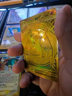 Mega Charizard Y EX 294/217 Gold Hyper Rare, Ascended Heroes, Pokemon TCG (NM) - Image 5
