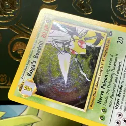 Pokemon 2001 Gym Challenge Kogas Beedrill Holo - 9/132- LP - Image 4
