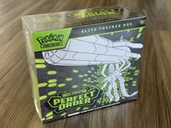Pokemon TCG Perfect Order ETB Elite Trainer Box ME03 Factory Sealed Free Ship - Image 1