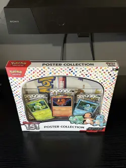 Pokemon Scarlet And Violet 151 Poster Collection Box (3 Booster Packs & Promos) 820650853166 - Image 1