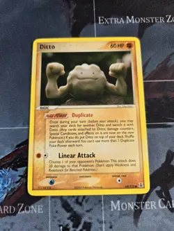 Ditto (Geodude) 62/113 Delta Species Regular Pokemon Card - Image 1