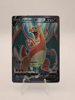 Charizard V Full Art 153/172 Swsh09: Brilliant Stars Holo Sword & Shield Pokemon - Image 1
