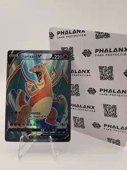 Charizard V Full Art 153/172 Swsh09: Brilliant Stars Holo Sword & Shield Pokemon - Image 3