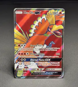 Pokemon TCG: Ho-Oh GX 131/147 - Full Art - Burning Shadows - *LP* - Image 1