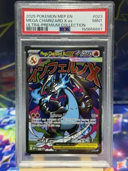 (PSA 9) Pokemon: Ultra Premium Collection – Mega Charizard x ex #023 [Promo] - Image 1