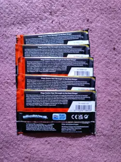 Pokemon TCG Mega Evolution Booster Pack Sealed Lot of 5 - Image 2