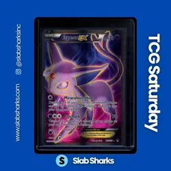 2016 POKEMON XY BREAKPOINT #117/122 ESPEON EX FULL ART ULTRA RARE - Image 1
