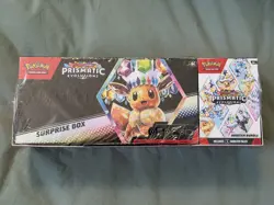 Pokemon TCG Prismatic Evolutions Surprise Box + Booster Bundle Sams Club Sealed - Image 1