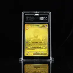 Pokemon Mega Gardevoir EX Gold Mega Hyper Rare 187/132 Mega Evolution TAG 10 - Image 1