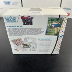 Sealed 151 ETB - Pokemon TCG Scarlet & Violet 151 Elite Trainer Box TEAR See Pic - Image 4