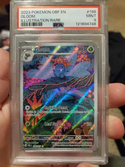 2023 pokemon of en gloom illustration rare psa 9 - Image 1