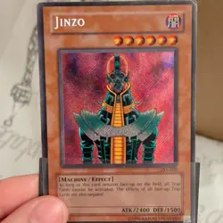 YUGIOH JINZO 25TH ANNIVERSARY PSV-000 SECRET RARE - Image 1