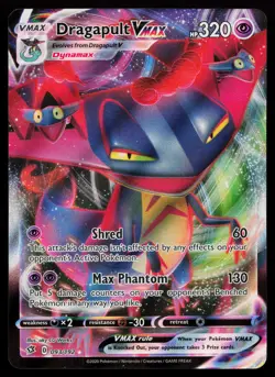 Dragapult VMAX 093/192 Ultra Rare SWSH02: Rebel Clash Pokemon Card - Image 1