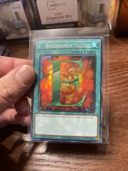 E - Emergency Call (Silver) BLC1-EN032 Battles of Legend: Chapter 1 1st Edition - Image 1