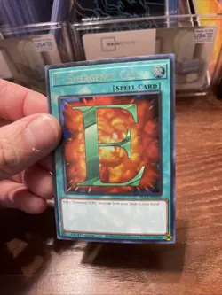 E - Emergency Call (Silver) BLC1-EN032 Battles of Legend: Chapter 1 1st Edition - Image 3