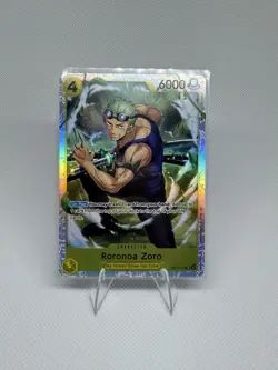 Roronoa Zoro SR OP15-113 ENGLISH ONE PIECE Card Adventure on KAMI’s Island OP15 - Image 1