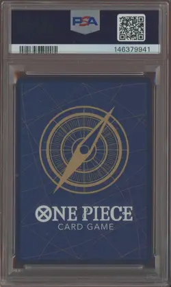 2024 One Piece Japanese OP08 Manga Alternate Art #118 Silvers Rayleigh PSA 9 - Image 2