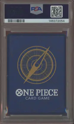 2024 One Piece OP10 Japanese #119 Trafalgar Law Manga Alternate Art PSA 9 - Image 2